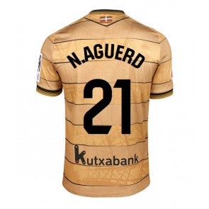 Real Sociedad Nayef Aguerd #21 Replika Udebanetrøje 2024-25 Kortærmet